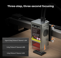 Machine de gravure laser professionnelle Creality Falcon2 12W, zone de travail 400*415mm, découpeuse laser à diode pour artisanat DIY