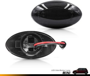 Ailead para Mini R50 R52 R53 lente ahumada ámbar LED marcador lateral indicador LED luces de señal de giro E-mark aprobación OEM #63137166014 - Product Image 2