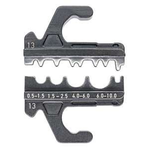Knipex 97 39 13จีบตายสำหรับ CRIMP ไม่หุ้มฉนวน - Product Image 1