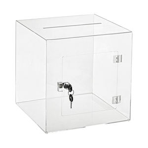Boîte à donuts verrouillable, mini boîte en acrylique, boîte à ballons, boîte en acrylique, position personnalisé - Product Image 4