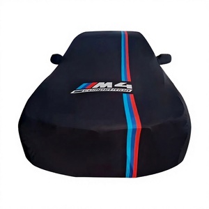 Housse de voiture intérieure extensible en tissu respirant pour SUV et supercar, avec logo personnalisé, protection UV 90%, anti-poussière, non imperméable, 4 mil - Product Image 2