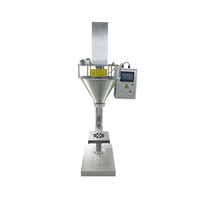 Machine de remplissage de poudre haute précision pour paillettes, perles et mica (100g, 200g, 500g) en pots/sachets en plastique