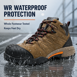 Bottes de travail de sécurité imperméables <span class=keywords><strong>EN</strong></span> ISO 20345 S7S avec embout composite, résistantes aux perforations, antidérapantes et résistantes à l'huile - Product Image 1