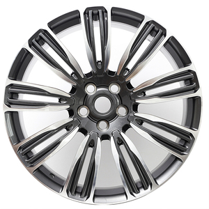 Rines de Aleación VELAR de 20 Pulgadas, Nuevos, Acabado Negro, 5x120 5x114.3 PCD, Ancho 8J, ET 30/40/35mm, para Freelander RANGE - Product Image 1
