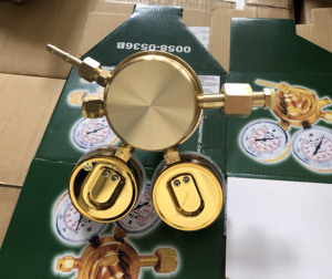 0781-0584 Professioneller Einstufiger Messing-Acetylen-Druckregler CSR-450D Sauerstoffregler für Industrielles Schneiden - Product Image 5