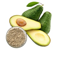 100% puur natuurlijk wild avocado fruit- en zaadpoeder, oplosmiddel-extract, vacuüm verpakt