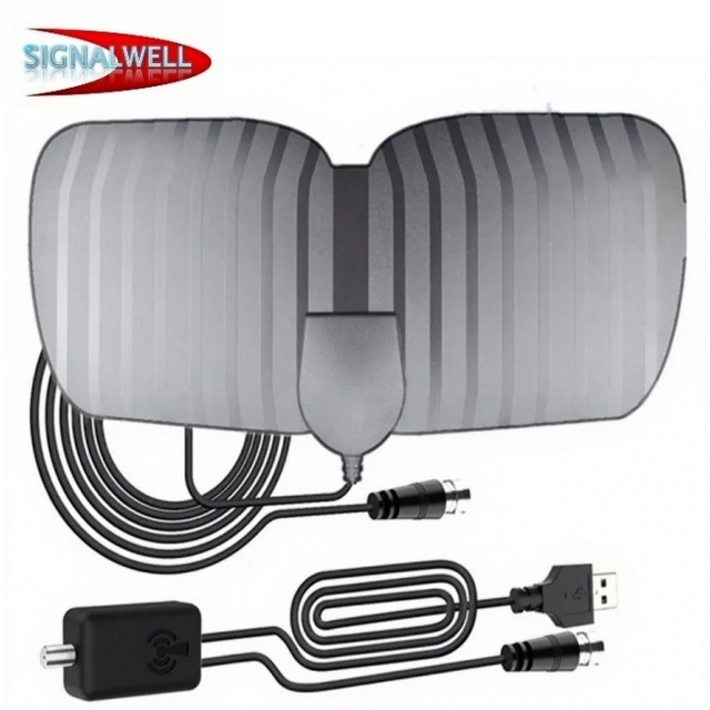 NEW SIGNALWELL 4K TV Antenna Long Range Global Digital VHF/UHF 1080P 35dB High Gain Booster RV Outdoor Car Indoor HDTV Free