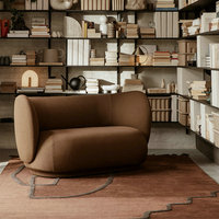 Modernes Designer Schwarz-Weiß Gestreiftes Gebogenes Sofa-Set Luxuriöse Langlebige Wohnzimmermöbel Mehrsitziges Couch-Sofa für Zuhause