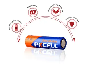Bateria primária seca ultra alcalina, célula não recarregável 1.5v lr6 am3 aa