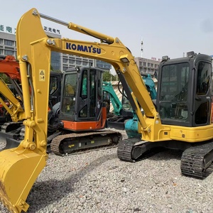 Excavatrice hydraulique sur chenilles d'occasion Komatsu PC55 56 60 70 78 120, 99% comme neuve - Product Image 3