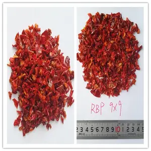 Dehydrated Paprika Flakes For Dried Red Bell Pepper