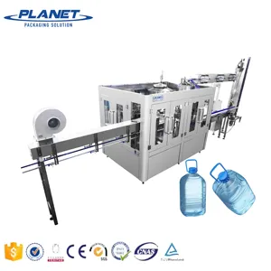 Flessenwater Vulmachine China Groothandel Water Vul-En Sluitmachine 800bph 15 Liter Water Vulmachine