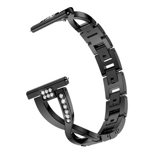 20mm diamante correa para Samsung Galaxy reloj <span class=keywords><strong>4</strong></span> 3 clásico 41mm 42mm activo 2 banda correa para Garmin <span class=keywords><strong>Vivoactive</strong></span> 3 Venu SQ - Product Image 6