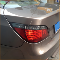 Pour BMW E60 Série 5 2003-2010, feux arrière LED style facelift, lentille fumée, clignotants dynamiques séquentiels, ensemble de feux arrière