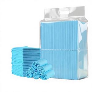 Tapis absorbants pour animaux de compagnie (chiens, chats, lapins) – Épais, absorbants, anti-fuites – Lot de 100 – Désodorisants – Tissu non tissé – Couches jetables - Product Image 1