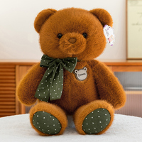Ours en peluche géant pour petite amie, peluche géante avec ruban pour cadeau d'anniversaire, soulagement du stress et cadeau romantique