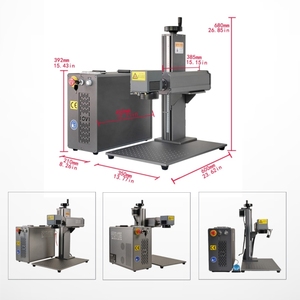 Grabador Láser de Fibra Mopa 2.5D de 100W con Enfoque Automático y Columna de Elevación Eléctrica, Control EZ <span class=keywords><strong>CAD3</strong></span>, Marcado Profundo de Moldes - Product Image 2