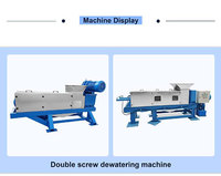 Presse hydraulique à vis pour déshydratation des déchets alimentaires, feuilles de légumes industrielles, épinards, algues, algues marines, coco, gingembre, jus