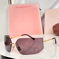 Lunettes de soleil unisexes carrées à monture intégrale avec verres dégradés violets pour le cyclisme, la pêche et la course en extérieur, offrant une protection UV élevée