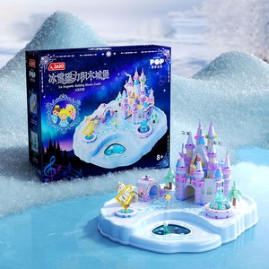 Nuevo Castillo Magnético Mini <span class=keywords><strong>para</strong></span> <span class=keywords><strong>Niñas</strong></span>, Juego <span class=keywords><strong>de</strong></span> Imitación, Educación Temprana, con Escena <span class=keywords><strong>de</strong></span> Inducción Móvil, <span class=keywords><strong>Casa</strong></span> Magnética - Product Image 5