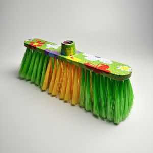 Hochwertige Druck-Kunststoff-Boden reinigungs besen bürste - Product Image 5