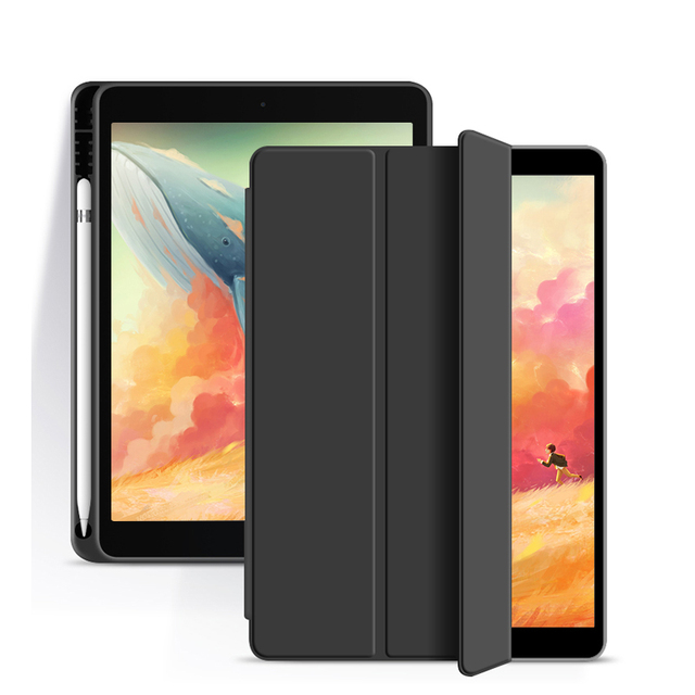 Tablet Case PU Leather with Pen Slot Cover case Shockproof Smart Tablet Cover for iPad Pro 11 Inch 1st/2nd/3rd/4th Generation