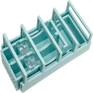 Distributeur de ruban adhésif multi-rouleaux Organisateur multi-fentes en plastique avec coupeur pour emballage Emballage Vente en gros d'usine OEM - Product Image 6