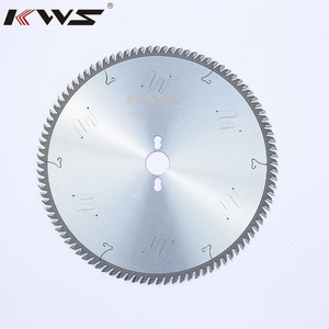 KWS TCT Lames de scie circulaire à pointe en carbure 300 mm 96 T ATB TCG pour couper le panneau <span class=keywords><strong>composite</strong></span> en <span class=keywords><strong>bois</strong></span> sur la scie à poutre KDT Homag - Product Image 3