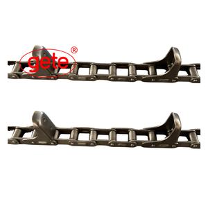 Chaîne de convoyeur à rouleaux pour élévateur de maïs, modèle SIMPLEX BS, en acier, pas 40.25, avec fixation - Product Image 2