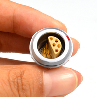 Connecteurs auto-bloquants push-pull en laiton chromé OURCONN pour batteries automobiles, LED et PCB, 6A 10A, à connexion rapide
