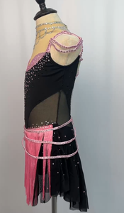 Traje <span class=keywords><strong>de</strong></span> patinaje artístico <span class=keywords><strong>de</strong></span> una pieza para <span class=keywords><strong>mujer</strong></span>, leotardo para gimnasia, ballet, danza, actuaciones en escenario, Cha-Cha, <span class=keywords><strong>Tango</strong></span>, Baile <span class=keywords><strong>de</strong></span> Salón - Product Image 4