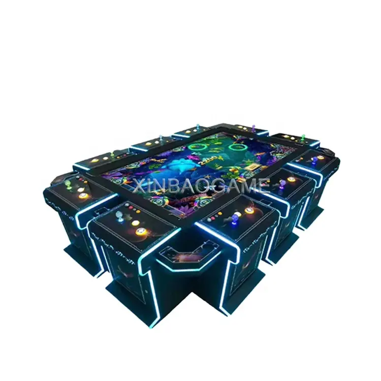 10 Players Ocean King 3 Fish Game Table Entertainment Fishing Machine For Sale