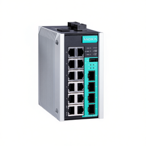 Commutateur Ethernet industriel géré Gigabit Moxa EDS-G516E-4GSFP-T 16 ports - Product Image 2