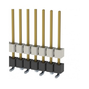 Connettore HW1210LS375SM a 12 pin, distanziatore flessibile per header, passo 2.54mm, placcato oro, montaggio superficiale - Servizio Agente HW-12-10-<span class=keywords><strong>L</strong></span>-S-375-SM - Product Image 1