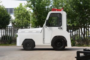 รถยกไฟฟ้า EPQ300 30Ton สำหรับสัมภาระสนามบินลากจูงการบินสถานีรถไฟการประชุมเชิงปฏิบัติการ - Product Image 3