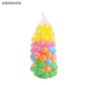 Fait sur mesure en gros 6cm 50pcs Lot coloré doux Anti Flexible en plastique océan balle balles piscine jouets balle jouets pour enfants en vrac - Product Image 4