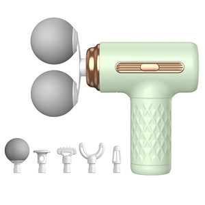 Pistola de Masaje Fascial de Doble Cabezal, Inalámbrica, Portátil, 12 Niveles de Velocidad, Motor sin Escobillas, Masaje Corporal Completo, Masaje de Hombros y Cuello - Product Image 4