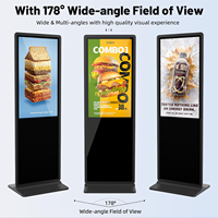 Quiosco de pie, pantalla de publicidad, pantalla táctil Digital, Programa de Afiliados de señalización Digital