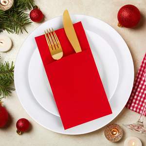 <span class=keywords><strong>Serviette</strong></span> de poche innovante sans poussière, <span class=keywords><strong>pré</strong></span>-<span class=keywords><strong>pliée</strong></span>, serviettes en papier personnalisées, serviettes de mariage pour cocktail avec logo - Product Image 4