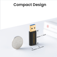 Adaptateur USB 3.0 Type A mâle vers USB C femelle CableCreation OTG, convertisseur Type C pour ordinateurs portables