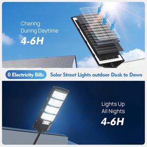 LED <b>Solar</b> Street <b>Lights</b> Outdoor PIR <b>Motion</b> <b>Sensor</b> COB <b>Solar</b> Lamp Waterproof <b>Security</b> Lighting for Garden <b>Light</b> - Product Image 2