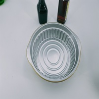 Barquettes en aluminium pour hot pot avec couvercle thermoscellable, compatibles avec les machines à sceller, pour la restauration et les plats à emporter
