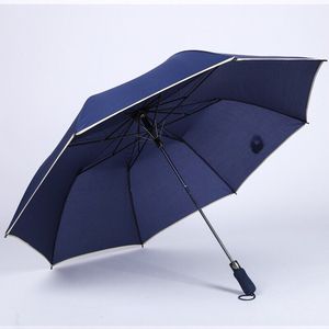 Parasol d'extérieur grand format le plus vendu, <span class=keywords><strong>parapluie</strong></span> de golf <span class=keywords><strong>pliant</strong></span> de couleur unie, <span class=keywords><strong>parapluie</strong></span> surdimensionné automatique pour affaires - Product Image 4