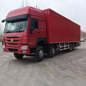 Gebrauchte schwere LKW HOWO Muldenkipper mit 9,6 Meter neuen Fracht kasten und 371 PS Euro III Emissionen - Product Image 3