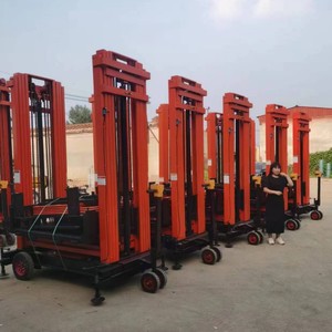 Plateforme élévatrice hydraulique Tie Shun pour maçonnerie, 2,5T, mobile, pour chantier de construction - Product Image 3