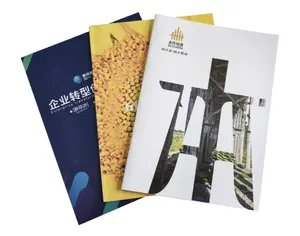 Custom Printed Soft Cover Full Color Workbook Booklet Book Catalogue Brochure Printing