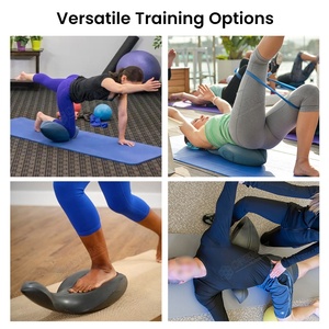 ONEMAX Großhandel Pilates Studio Oov Yoga Wirbelsäulen korrektor Hot Life Übung Back Core Training PU Material Schwarz Multifunktion - Product Image 4