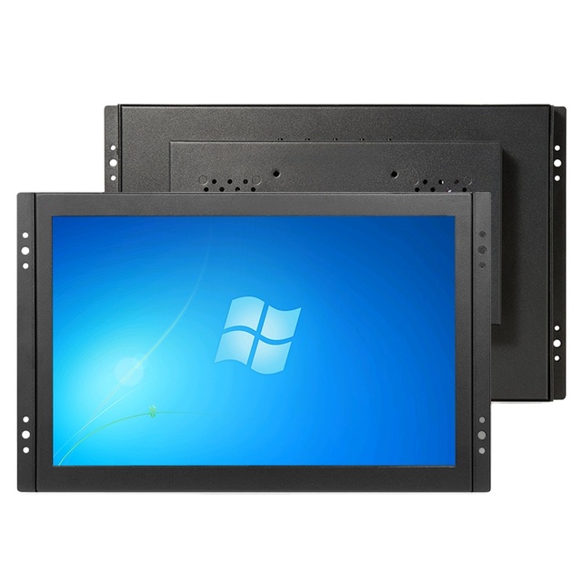 Stock 12/12.1 Inch Widescreen Open Frame VESA Panel Resistive/Capacitive TouchScreen Monitor Industrial LEDLCD Display  VGA