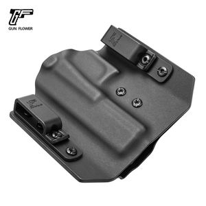 GunFlower <span class=keywords><strong>OWB</strong></span> Kydex Kydex शीट के लिए पिस्तौलदान पाउच वाहक तेजी से बाहर आकर्षित कमरबंद कैरी धारक - Product Image 5