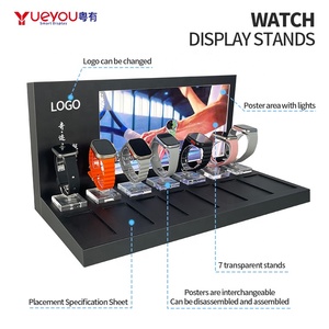 Tùy chỉnh đồng hồ hiển thị đứng để hiển thị 7 đồng hồ và hướng dẫn sử dụng đi kèm phù hợp cho đồng hồ cửa hàng đặc sản - Product Image 3